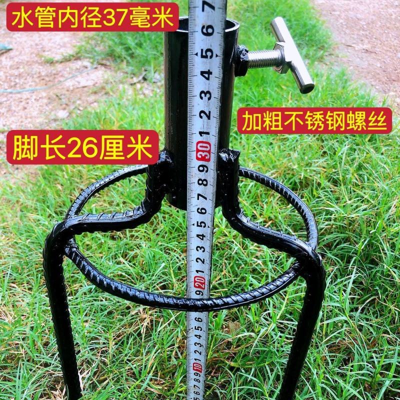 太阳伞专用地叉三角撑伞脚伞座地插摆摊钓鱼撑伞支架户外太