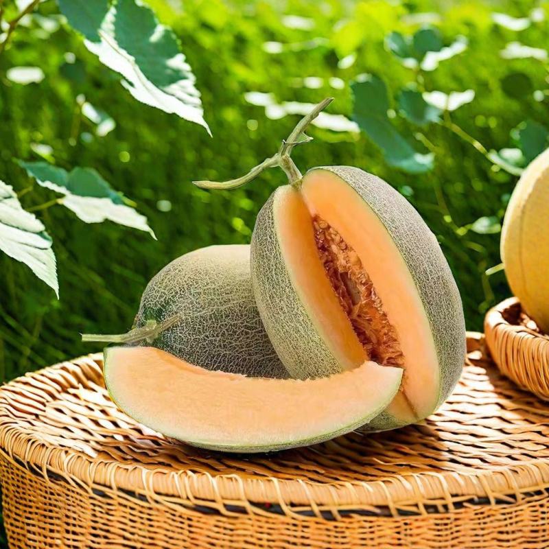 【实力商家】晓蜜25号哈密瓜大量供应代发全国甜度高水