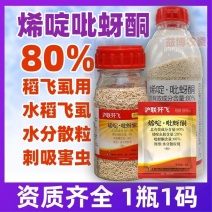 80%烯啶吡蚜酮烯啶虫胺吡蚜酮农药杀虫剂水稻稻飞虱