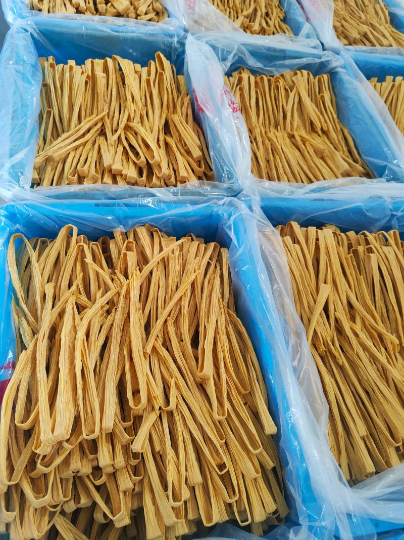 腐竹纯手工大豆制腐竹厂家直发货源稳定传统工艺