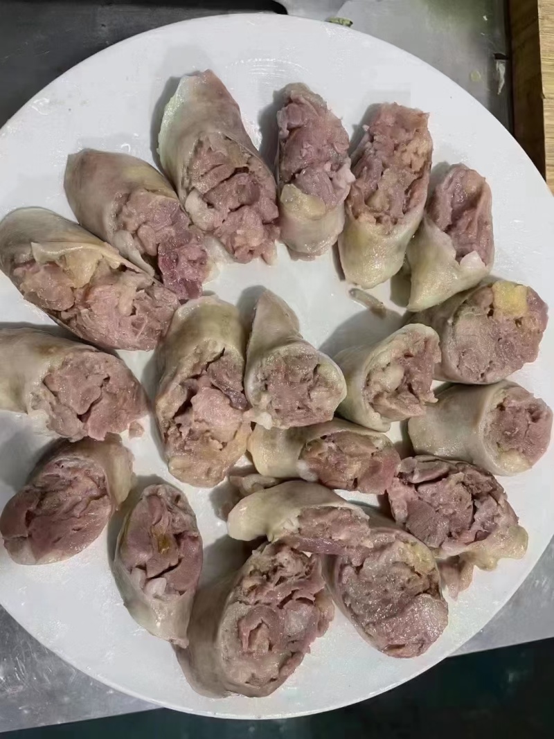 羊肠灌羊肉，