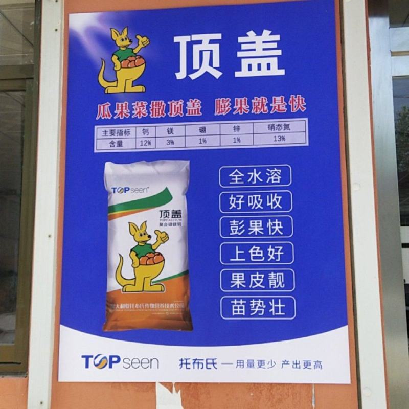 顶盖聚合硼镁钙水溶肥