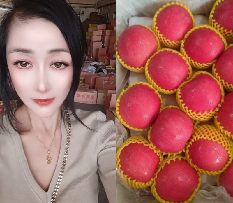 山东红富士苹果产地！颜色鲜艳，口感脆甜！火爆热卖诚信合作