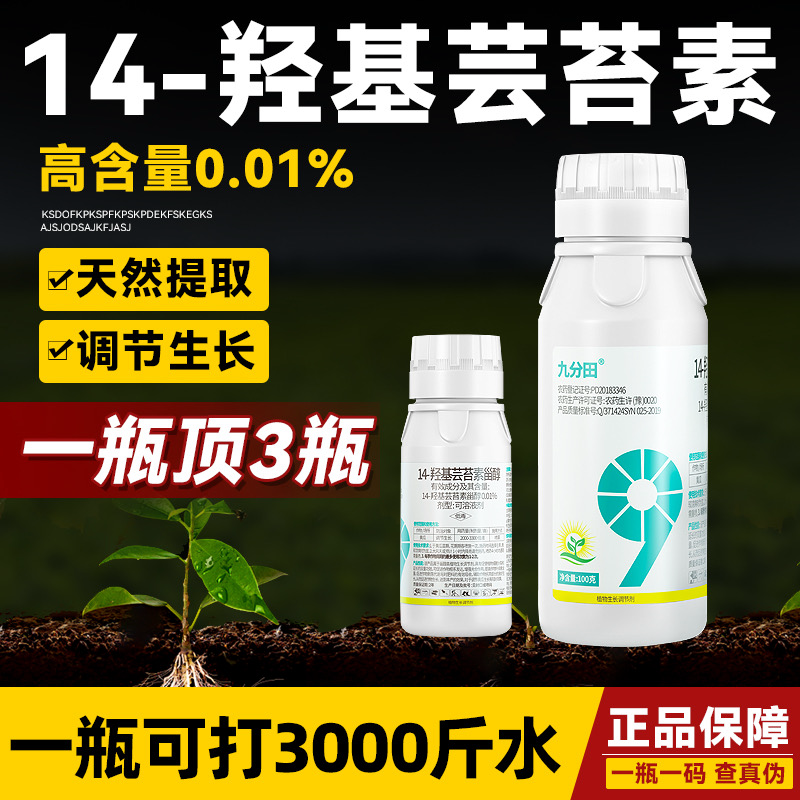 高含量14羟基芸苔素保花保果植物生长调节剂厂家直销