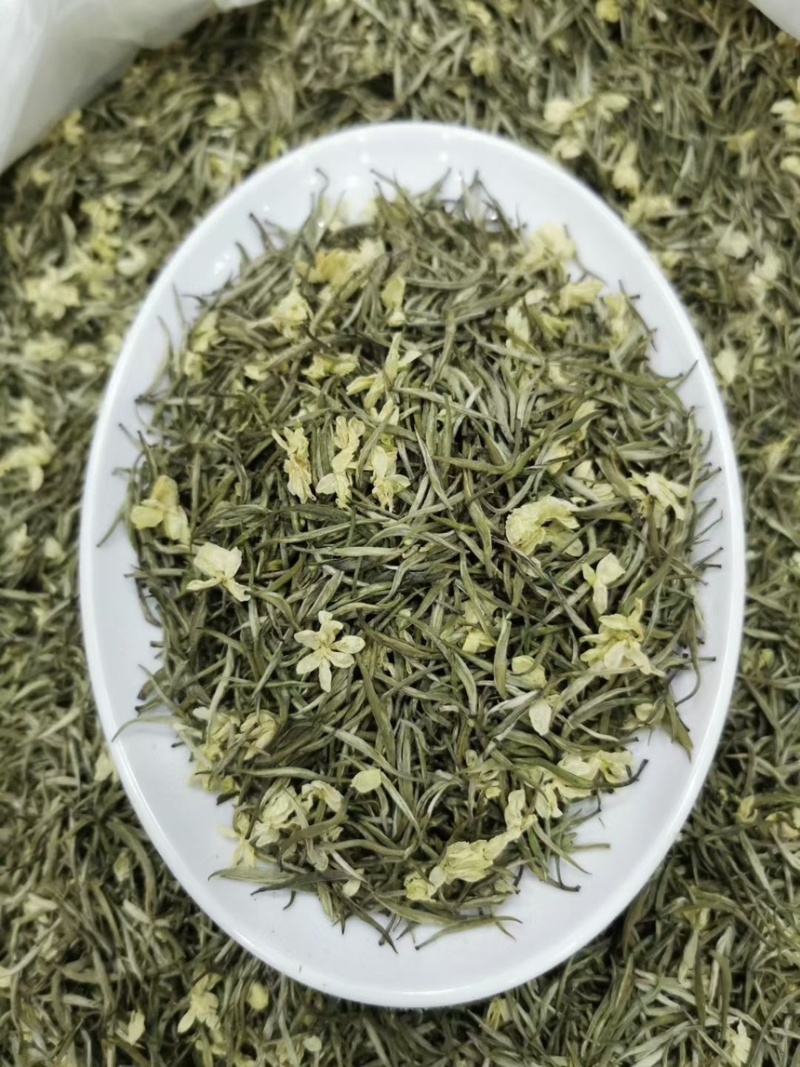 茉莉花茶茉莉银针批发贵州湄潭雀舌广西横县茉莉花