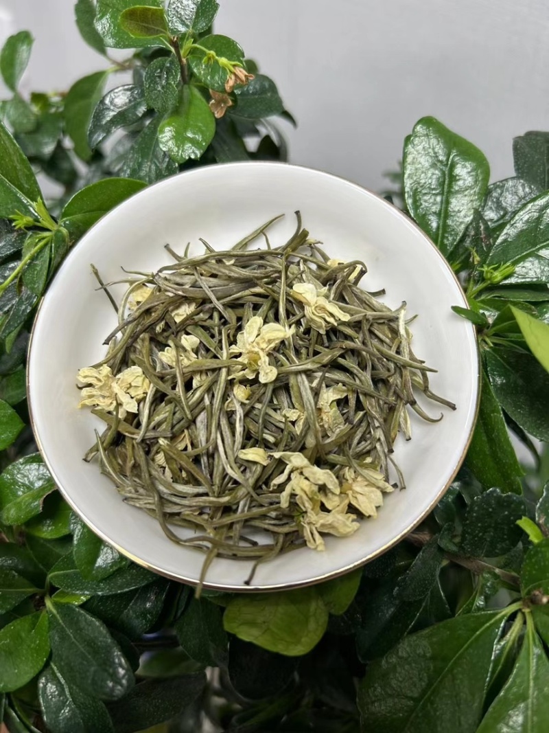 茉莉花茶茉莉银针批发贵州湄潭雀舌广西横县茉莉花