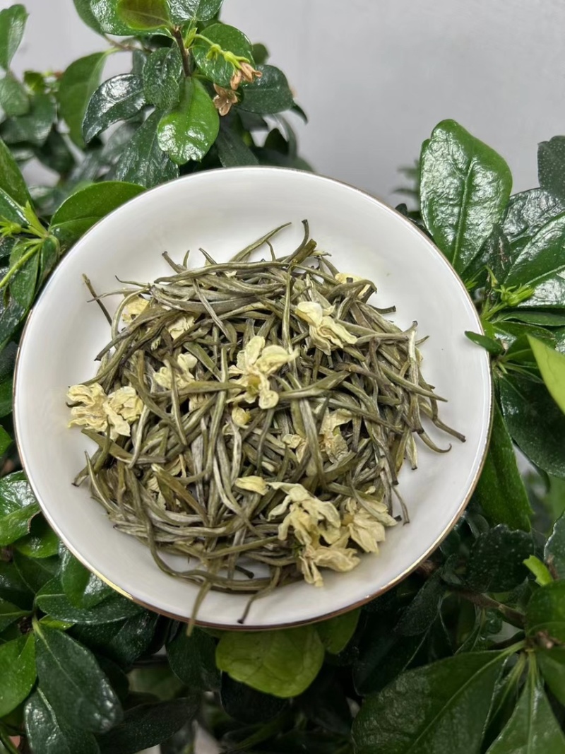 茉莉花茶茉莉银针批发贵州湄潭雀舌广西横县茉莉花