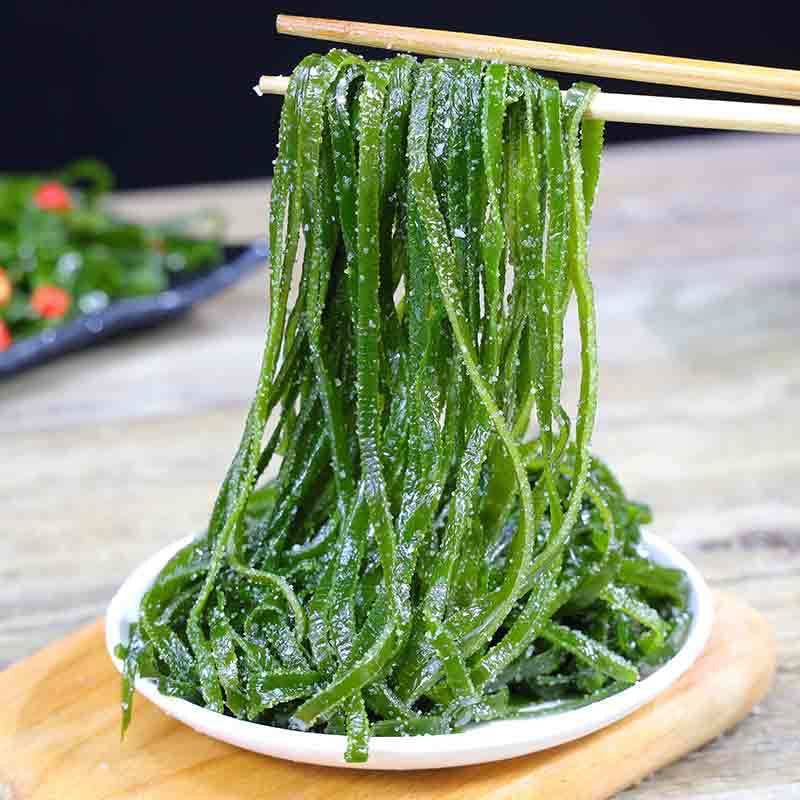 新鲜盐渍海带丝海藻批发一件代发招代理