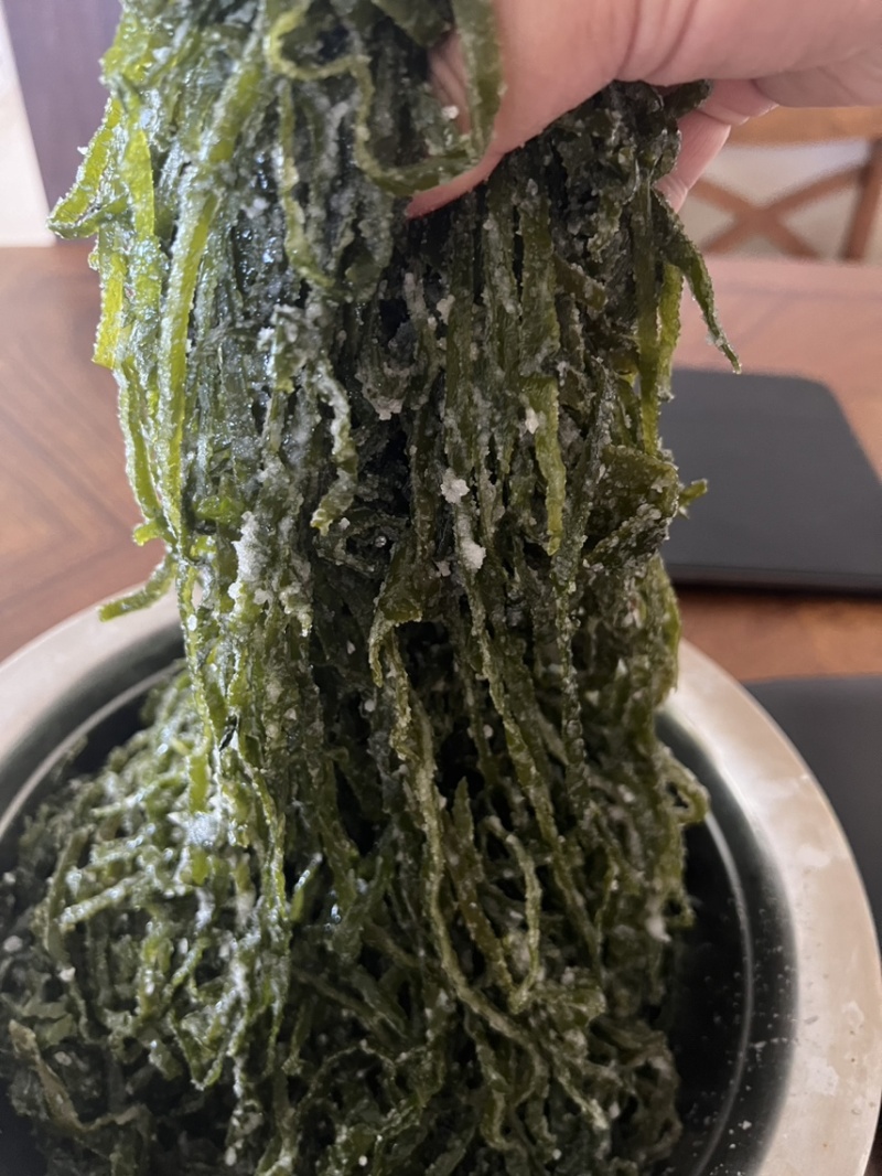 新鲜盐渍海带丝海藻批发一件代发招代理