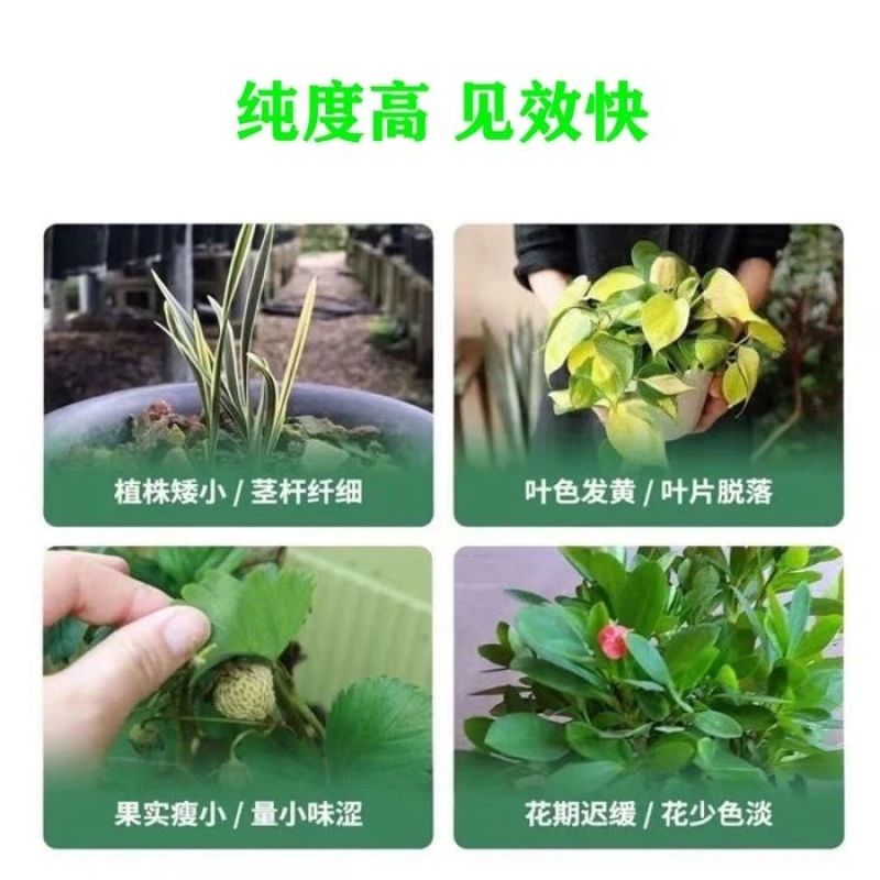 膨化闪溶型磷酸二氢钾高纯度叶面肥全水溶膨果增色保花保果