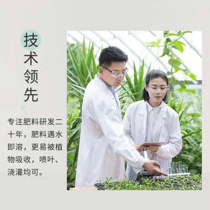 膨化闪溶型磷酸二氢钾高纯度叶面肥全水溶膨果增色保花保果