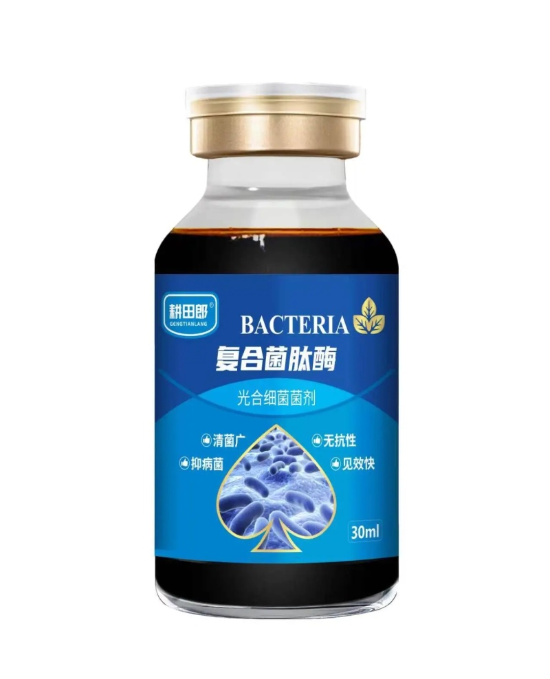 复合菌肽酶万能杀菌剂黑斑病穿孔病轮纹病病毒病细菌性流胶病