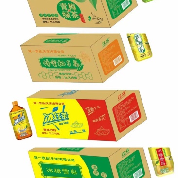 1升装饮料8种口味箱装包装精美口感好