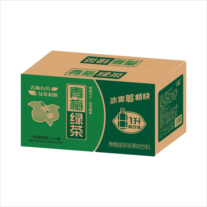 1升装饮料8种口味箱装包装精美口感好