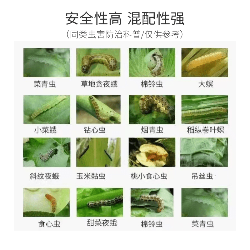 10%虱螨脲杀虫剂农药甜菜夜蛾青虫小菜蛾柑橘锈壁虱吊丝虫