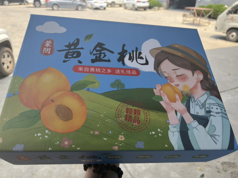 蒙阴黄桃一件代发多多美团抖音快手社区团商超