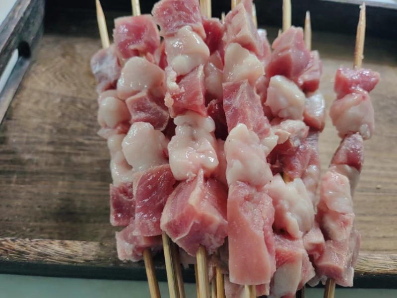 羊肉串肉质细嫩羊肉串接受定制电商社区团购