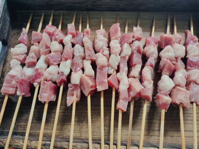 羊肉串肉质细嫩羊肉串接受定制电商社区团购