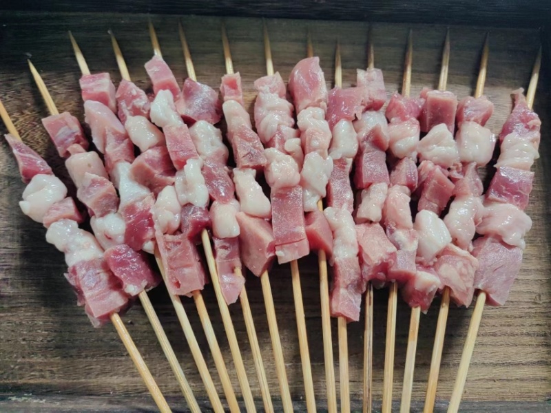 羊肉串肉质细嫩羊肉串接受定制电商社区团购