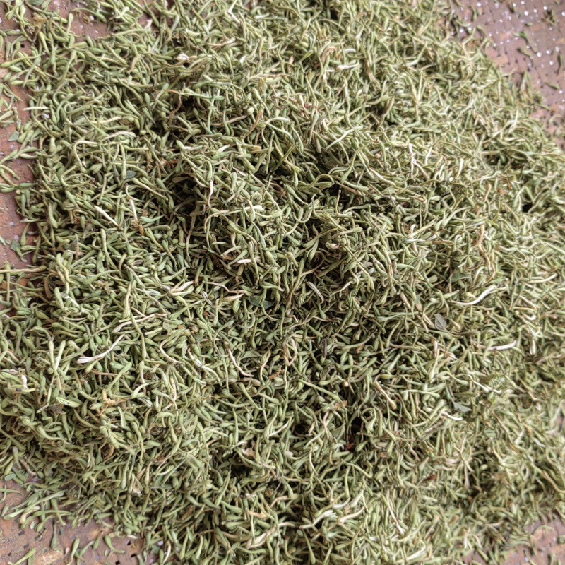 特级金银花毛尖颜色好颗粒长无碎无硫药食同源价格美丽
