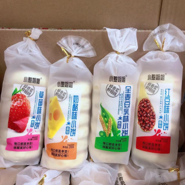 草莓红豆奶酪包批发六个装
