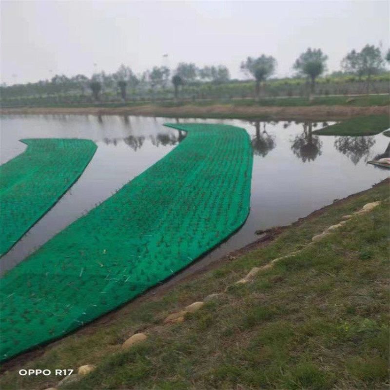 复合纤维浮动湿地高分子聚酯纤维浮动湿地水生植物湿地仿真湿