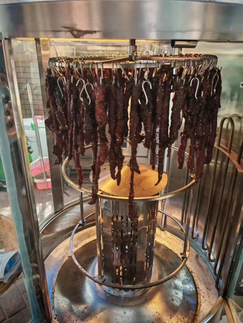 内蒙古碳烤牛肉条香辣五香孜然