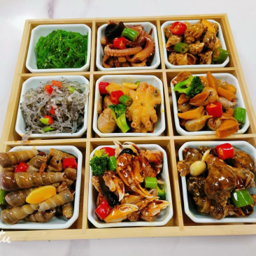 捞汁小海鲜即食小海鲜凉拌小菜下酒菜即食小海鲜商用客服询价