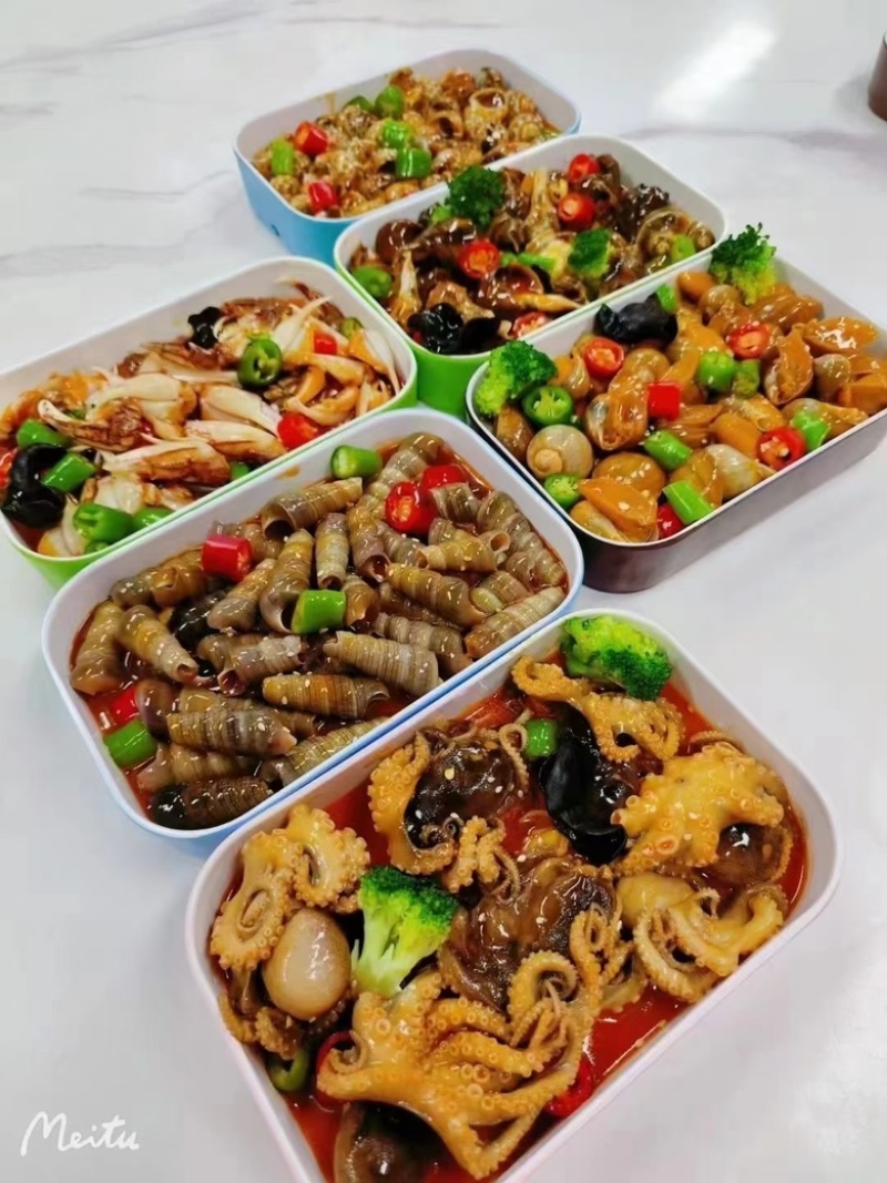 捞汁小海鲜即食小海鲜凉拌小菜下酒菜即食小海鲜商用客服询价