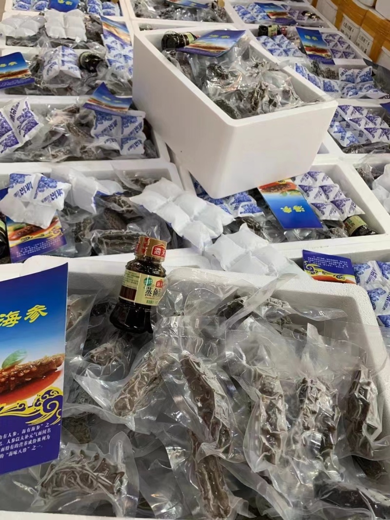 鲜食海参辽参高刺100根整箱批发