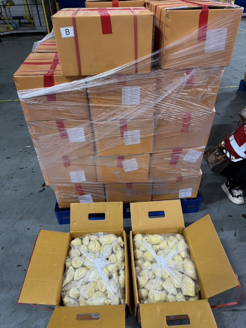 电商金枕B果肉拼多多可用金枕肉榴莲肉金枕果肉