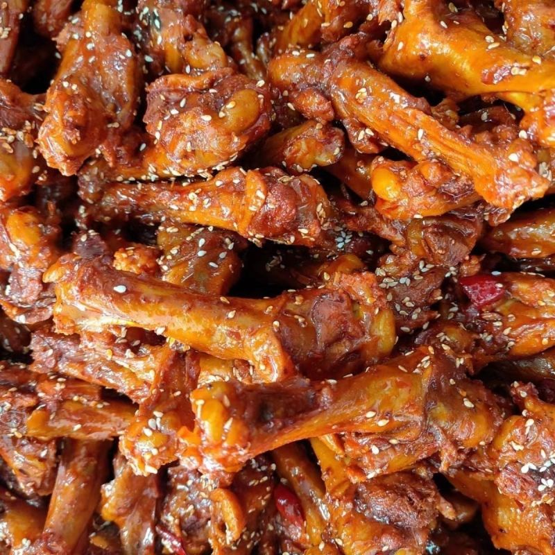 麻辣鸭翅根，熟食鸭翅根