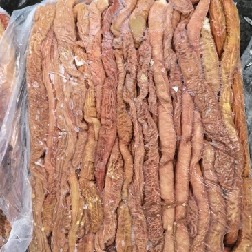 预煮猪小肠纯干无油一箱2板新货新到