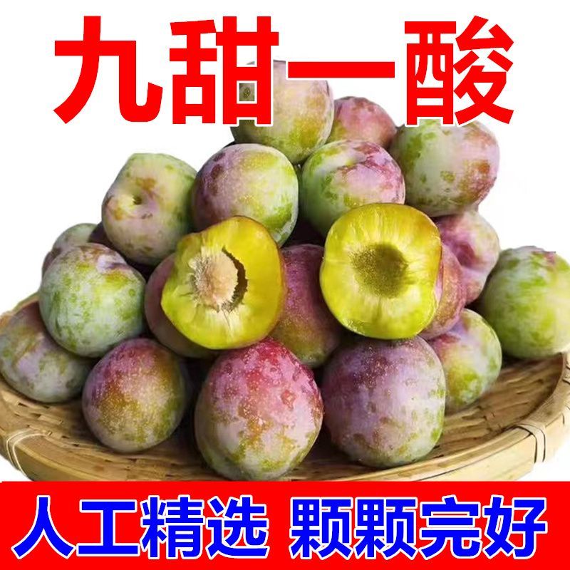 正宗四川半边红李子脱骨李茵红李对接各大电商平台一手货源！