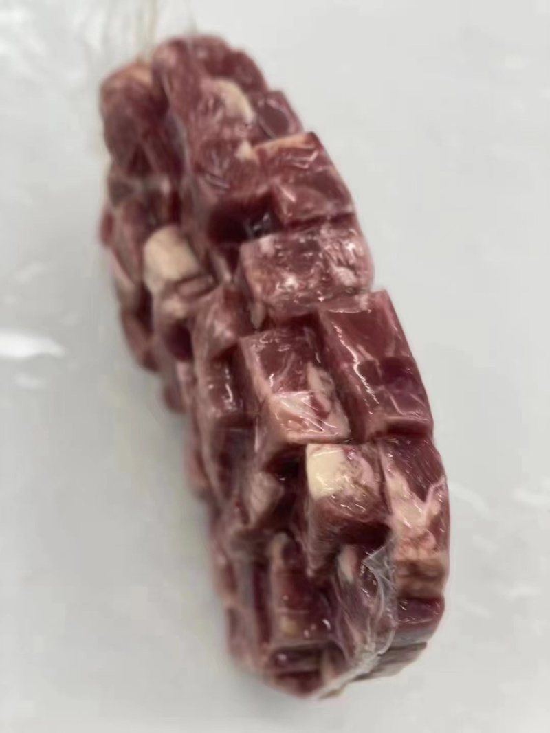 调理牛肉粒颗粒均匀规格齐全可供商超市场批发