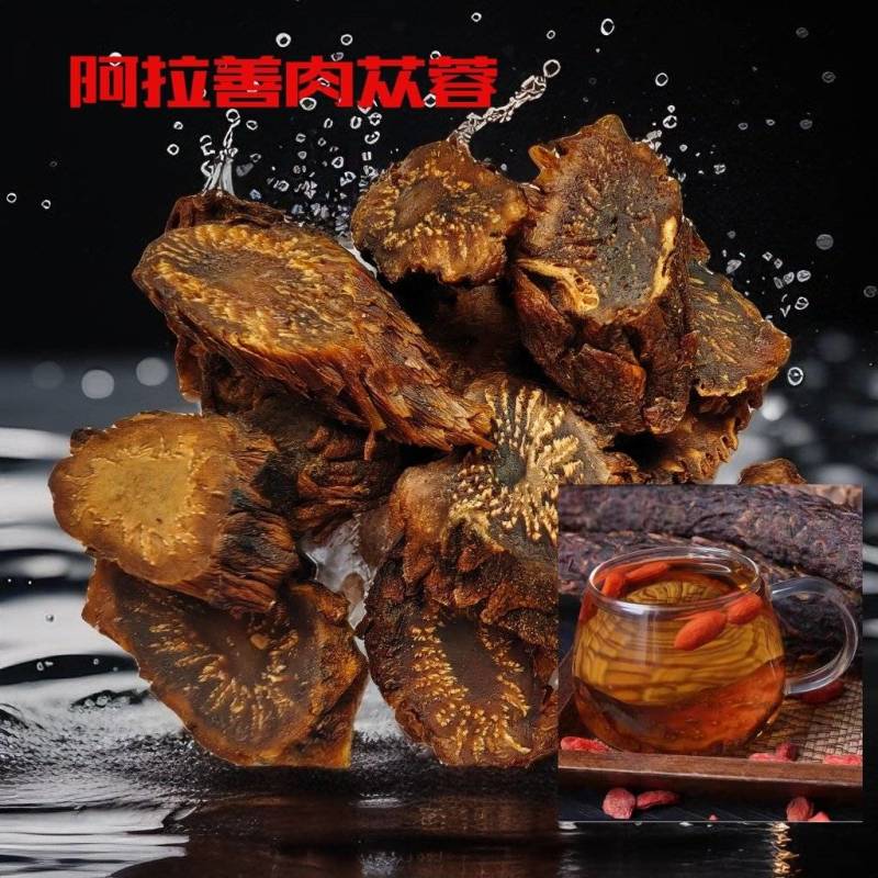 【一件代发】阿拉善肉苁蓉油苁蓉切片药食同源泡酒料