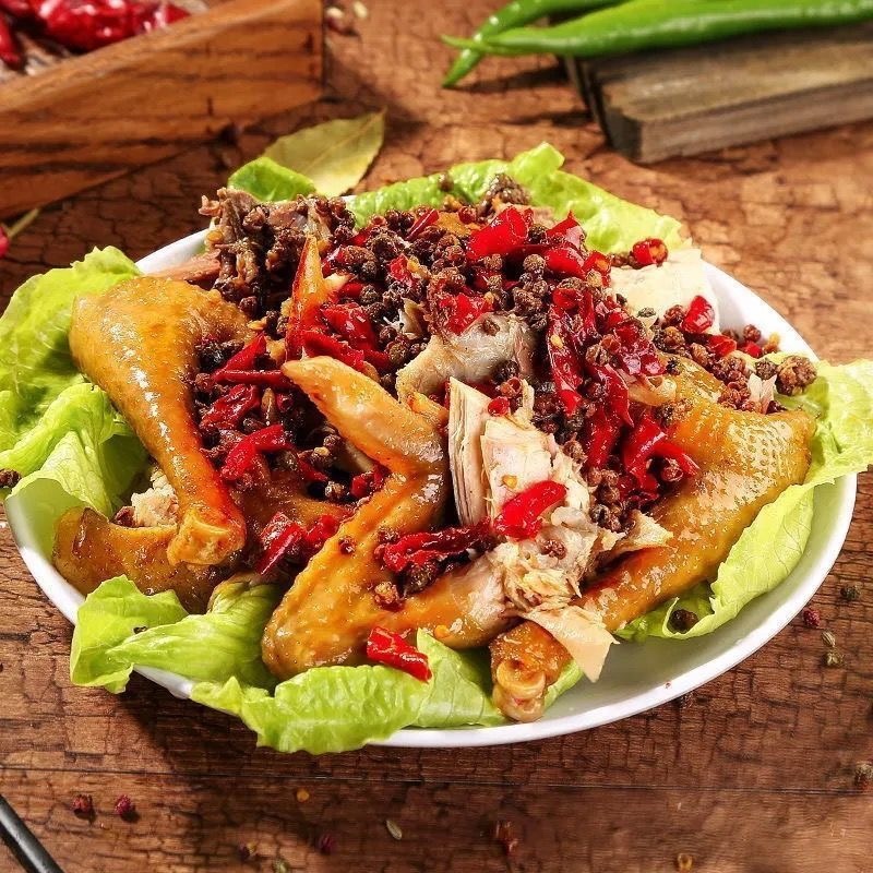 忆盛斋椒麻鸡德州扒鸡