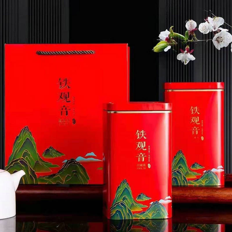 2024年新茶高山浓香黄金桂铁观音礼盒装批发500g