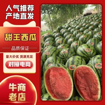 《实力商家》辽宁甜王西瓜，品质保证，价格优惠，产地直发