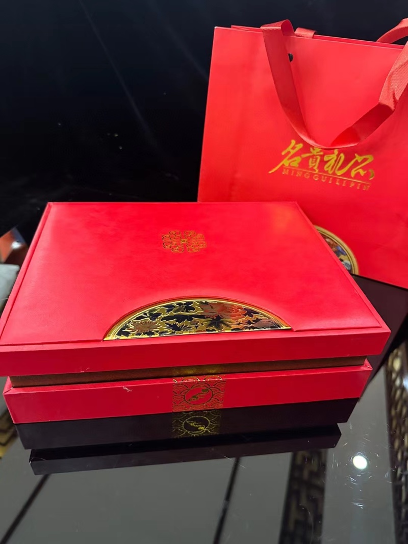 鹿茸片礼盒花开富贵礼盒一盒25克礼盒款