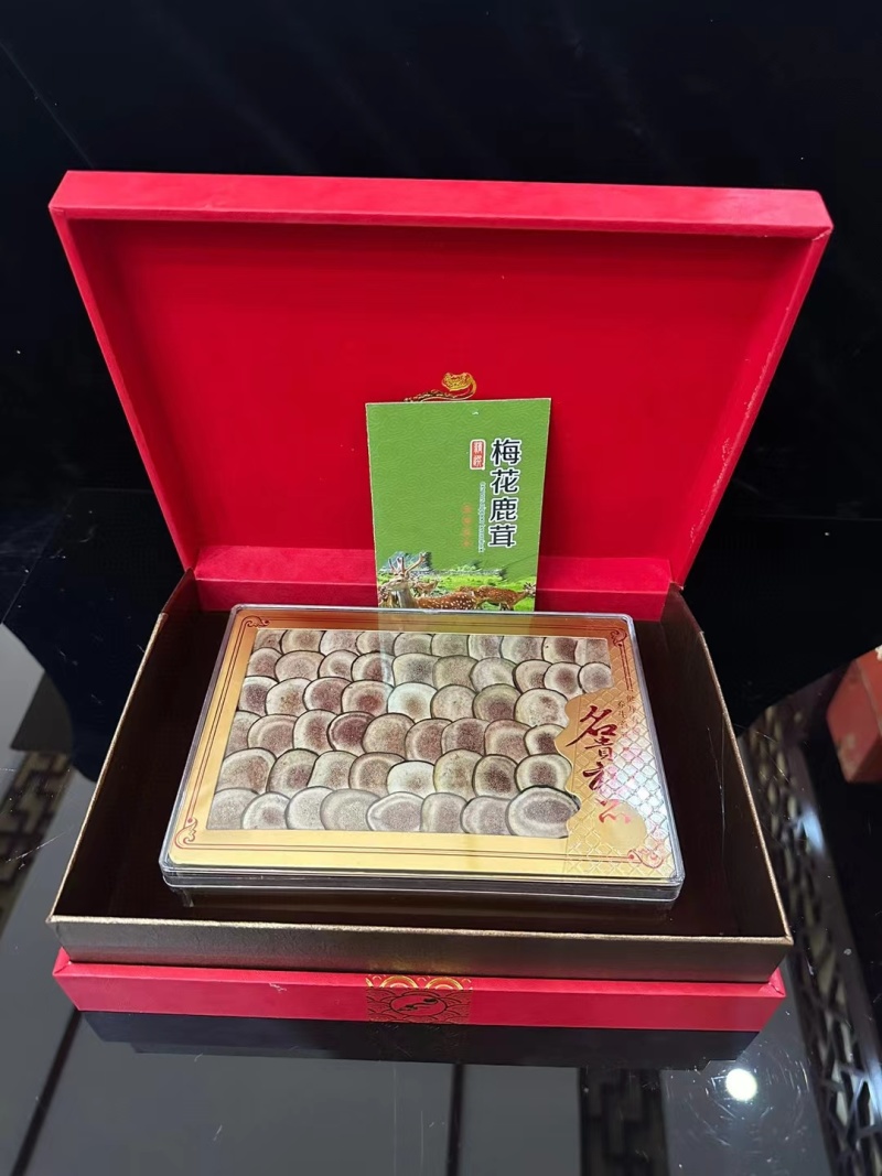 鹿茸片礼盒花开富贵礼盒一盒25克礼盒款