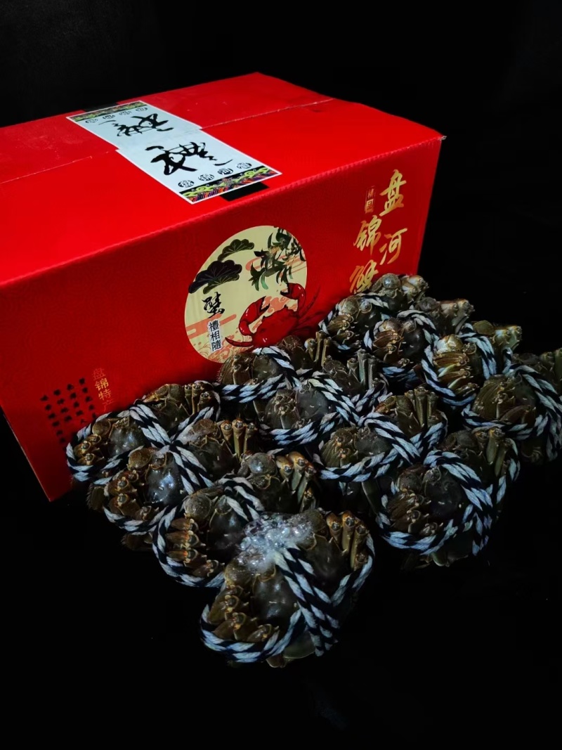 盘锦河蟹，产地直发各种规格，大量批发一手货源直供餐饮电商