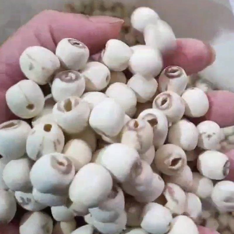 白莲籽，精挑细选加工而成。一百斤以上走物流包邮。