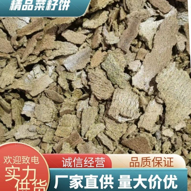 精品菜籽饼黄菜枯厂家直供品质保证养殖水产好饲料欢迎