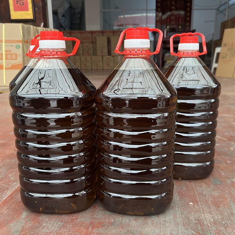 菜籽油乡里榨油坊***剂百分百纯菜籽油量大价优