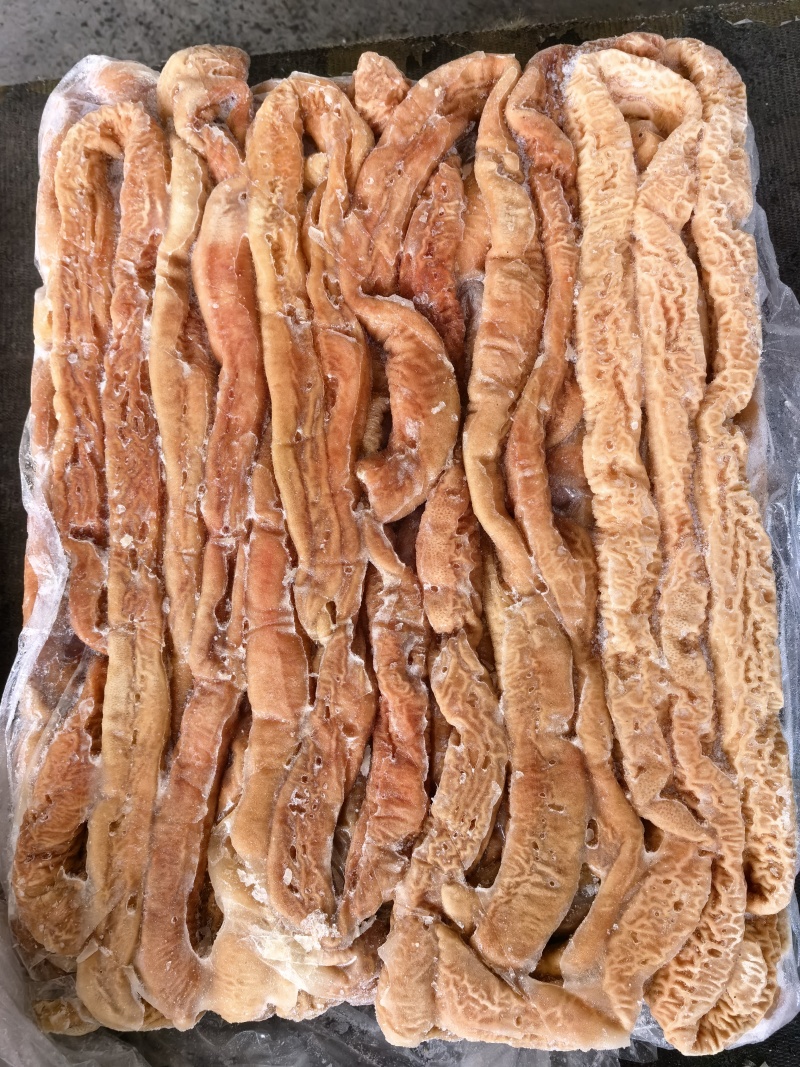 预煮猪小肠纯干无油一箱2板新货新到