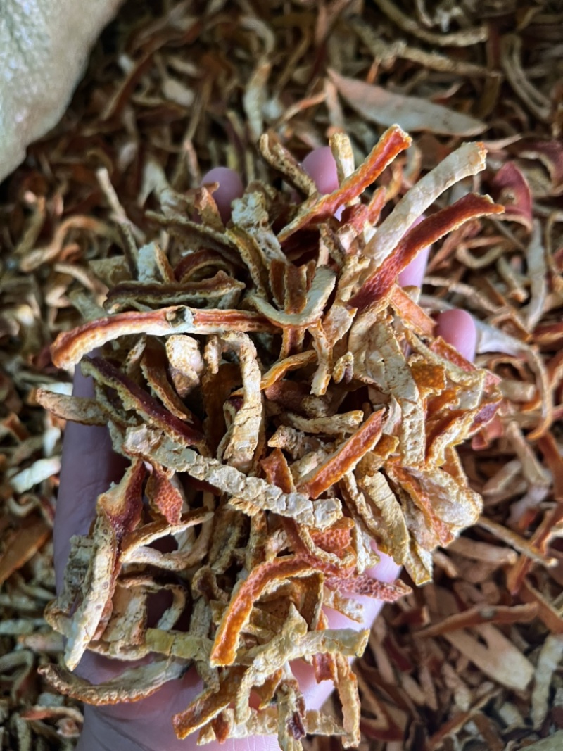 【顺欣药材】陈皮陈皮丝实物拍摄颜色鲜亮地道药材