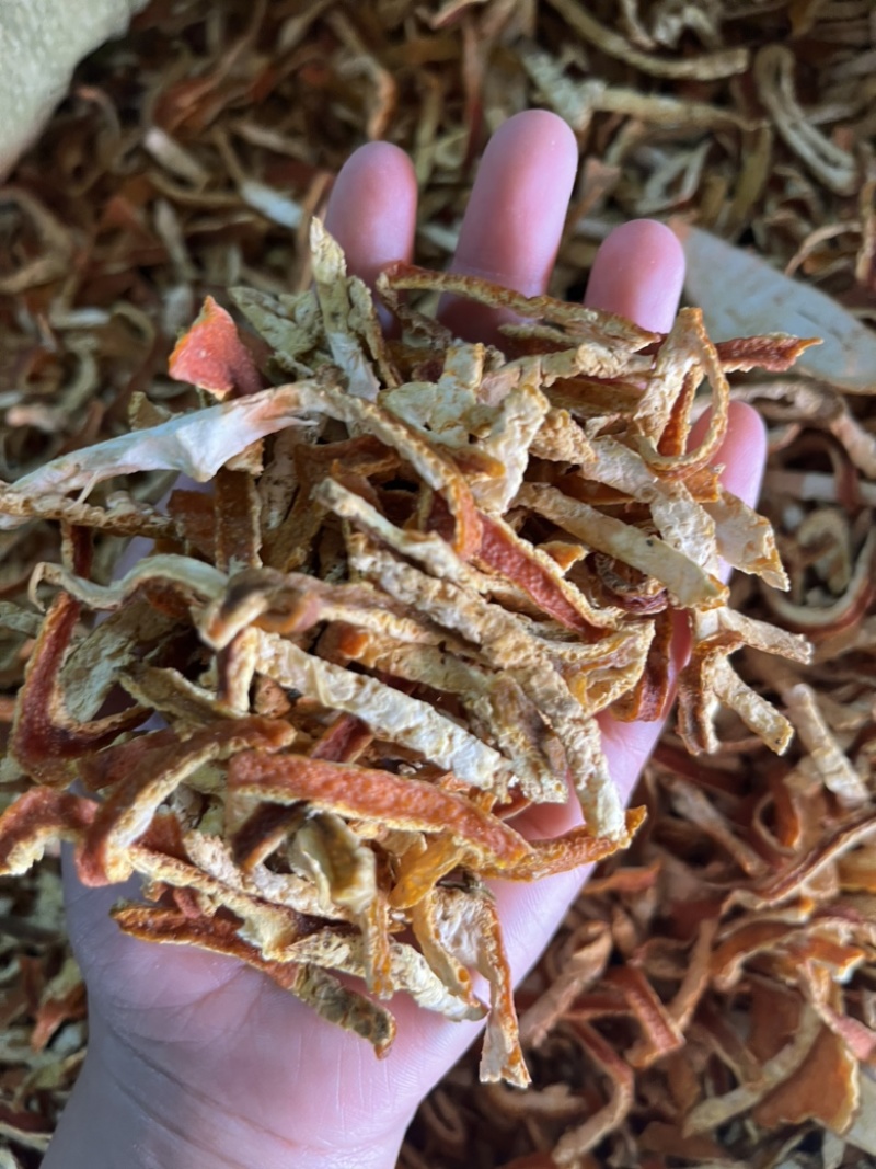 【顺欣药材】陈皮陈皮丝实物拍摄颜色鲜亮地道药材