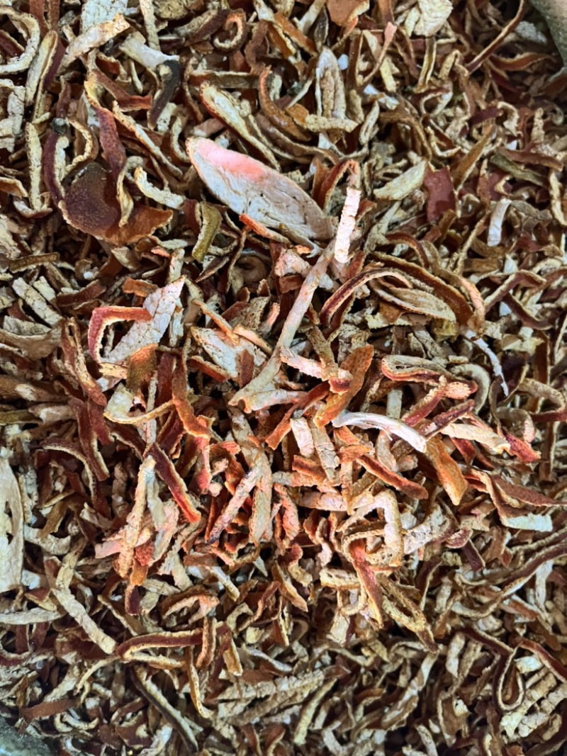 【顺欣药材】陈皮陈皮丝实物拍摄颜色鲜亮地道药材