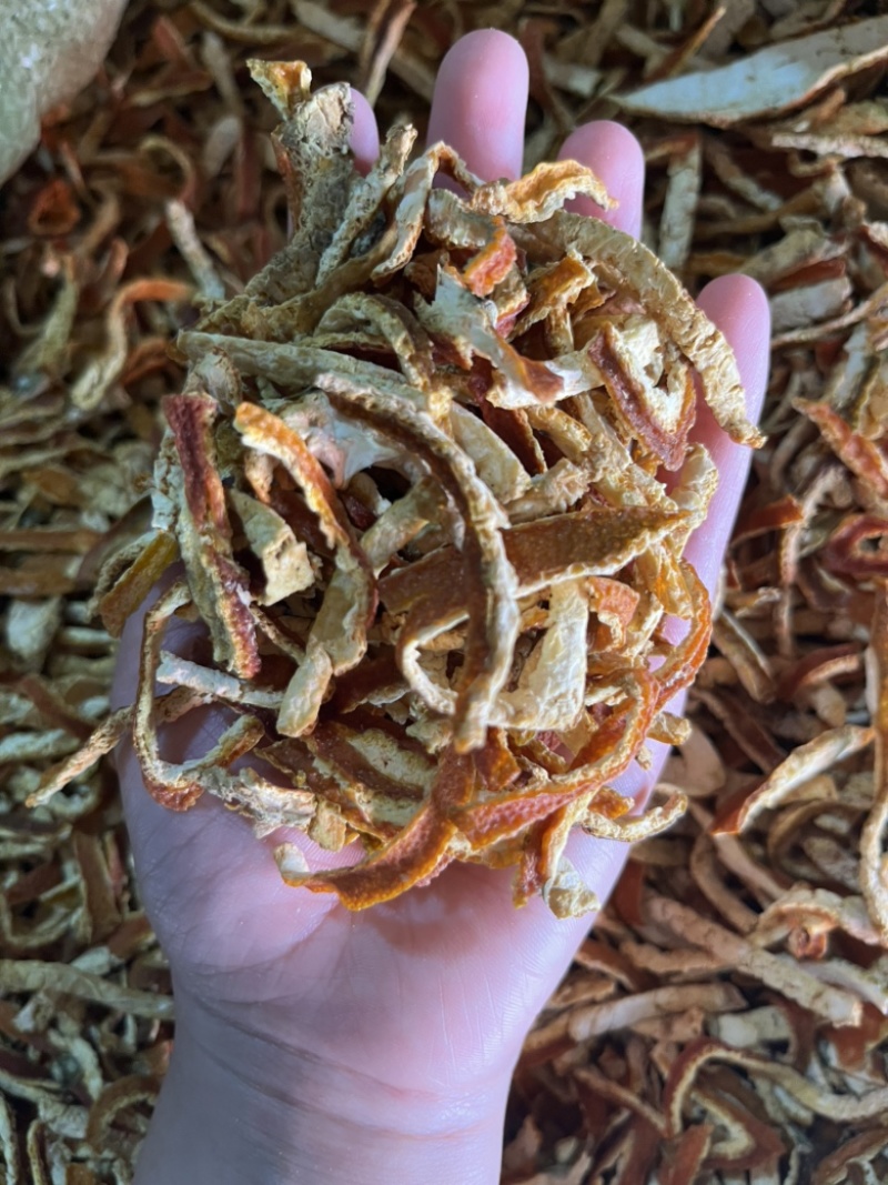 【顺欣药材】陈皮陈皮丝实物拍摄颜色鲜亮地道药材